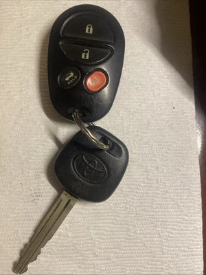 Mando a distancia OEM 00-09 TOYOTA SOLARA AVALON ENTRADA SIN LLAVE LLAVERO Original GQ43VT20T Foto 1 de 3