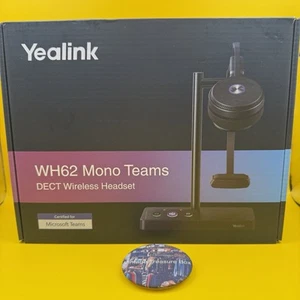 Yealink WH62 Mono Teams DECT Wireless Headset - Zdjęcie 1 z 12