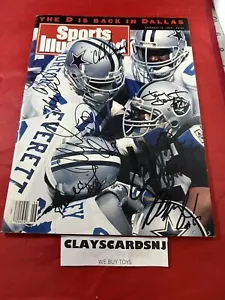 Dallas Cowboys Sports Illustrated The D Is Back In Dallas 7 Autographs 1992 NFL - Picture 1 of 9