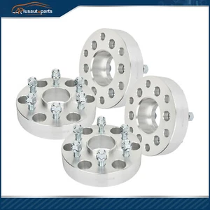 4X 1.5" 6x5.5 to 6x120 Hubcentric Wheel Adapters 6x139.7 to 6x120 For GMC Chevy - Picture 1 of 13