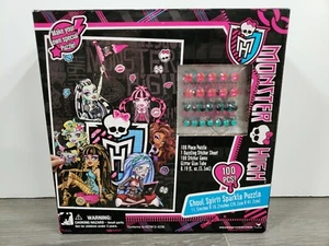 Nuevo en caja 2013 Mattel Monster High GHOUL SPIRIT SPARKLE 100 piezas rompecabezas 11,5X16,2" - Imagen 1 de 6