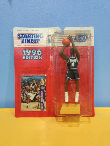 1996 Edition Mitch Richmond Starting Lineup Figure - Sacramento Kings NIP Cover