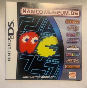 Namco Museum DS (Nintendo DS, 2007) Manual Only - Picture 1 of 1