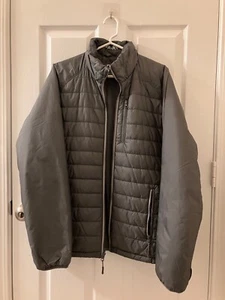 Cutter & Buck Men's Big & Tall Spark System Large Quilted Packable Grey Jacket - Picture 1 of 8