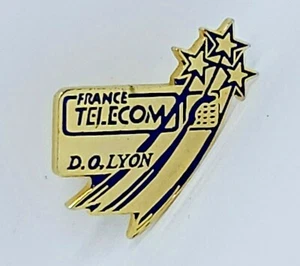 Vintage France Telecom Lapel Hat Tie Pin Pinback Badge - Picture 1 of 1