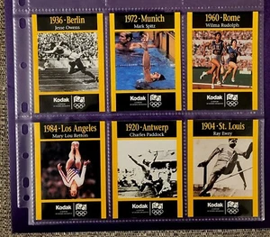 Six 1995 Olympics Cards (Kodak) - Picture 1 of 4