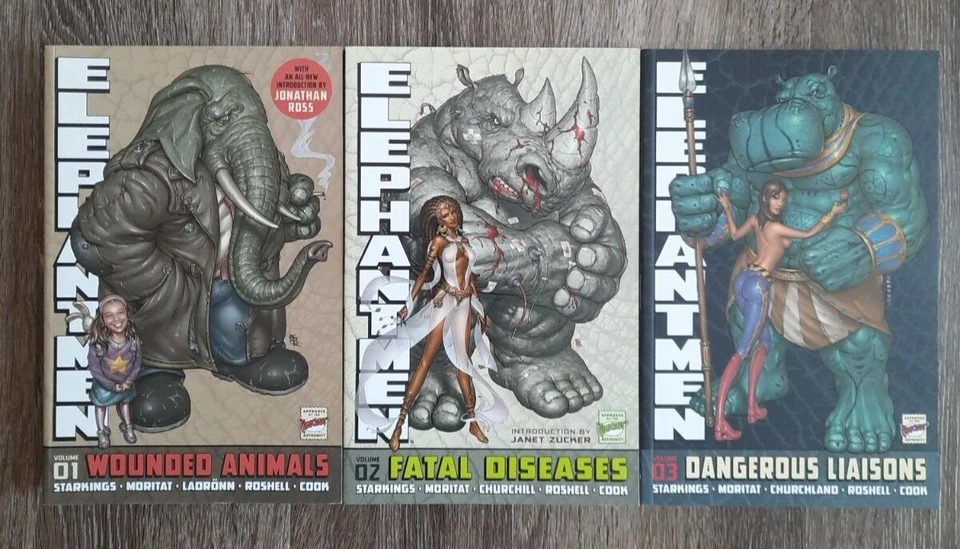 Elephantmen por Images cómics novelas gráficas Vol.1-3 Foto 1 de 4