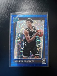 2021-22 Donruss Optic Blue Velocity Kessler Edwards Rated Rookie #154