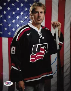 Mike Modano Team USA Signed 8x10 Photo Autographed PSA/DNA COA Y51 - Picture 1 of 2