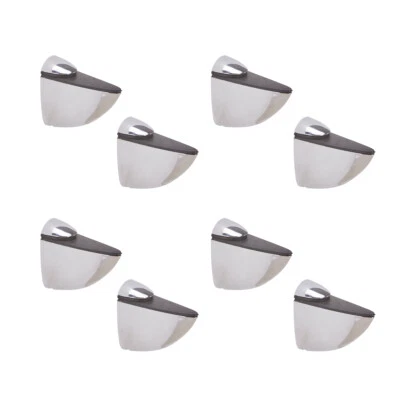 Regalbodenträger 8 Stück Glasbodenträger Chrom Regalträger Regalhalter S/M/L - Bild 1 von 4