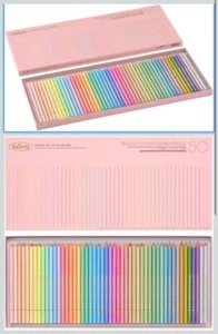 Holbain Artist Colored Pencils Set 50 Colors Paper Box OP936 water color pencil - Picture 1 of 3