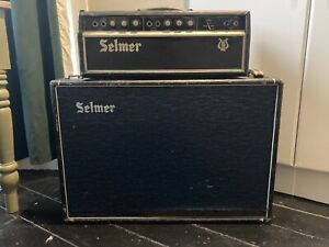 selmer treble n bass 50 MKIII Valve Amplifer With Cab! 1960s