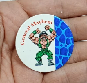 Monster Wrestlers in My Pocket #27 General Mayhem POG - Foto 1 di 2