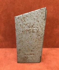 Vintage Bohrer Index #13 Koffer mit 11 Bohrern ~ West Germany - Bild 1 von 5