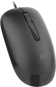 Ratón con Cable, Ratones USB Silenciosos para Computadora Portátil, PC, Escritorio, 3 Botones, Hogar y - Imagen 1 de 7
