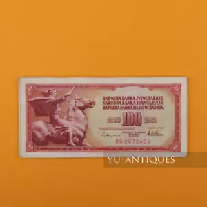 SFRY Socialist Federal Republic Of Yugoslavia 100 Dinar Banknote 1978 16pcs - Picture 1 of 5
