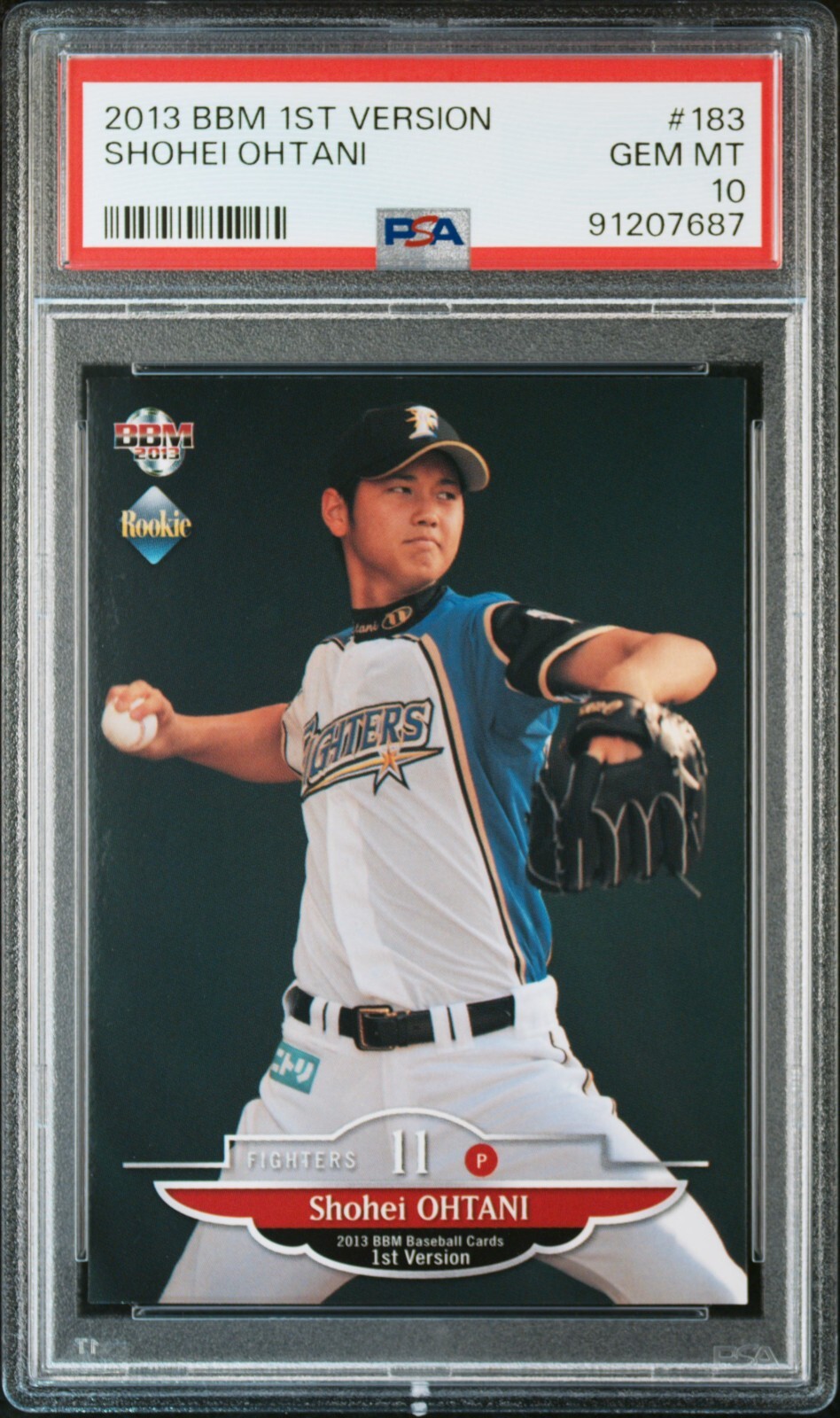 OHTANI 2014 BBM 1ST VER ART OF AUTO ART ゲームセンター・ゲーム