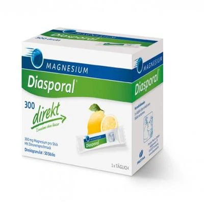 PROTINA PHARMAZEUTISCHE GMBH MAGNESIUM DIASPORAL 300 direkt Granulat 50St PZN: 5969496