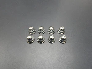 OEM B-Series VTEC Válvula Cubierta Tuercas 8 Piezas Kit Cromo - Imagen 1 de 1