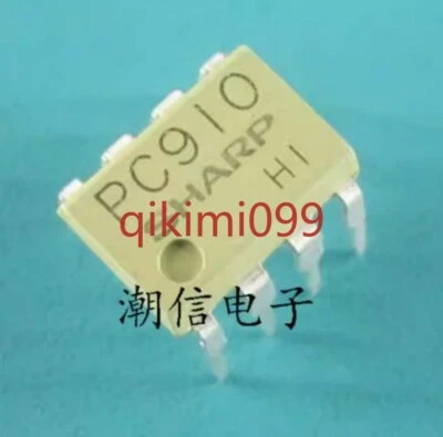 5 PCS NEW Sharp high-speed optocoupler PC910 [DIP-8 direct insertion] - Image 1 of 2