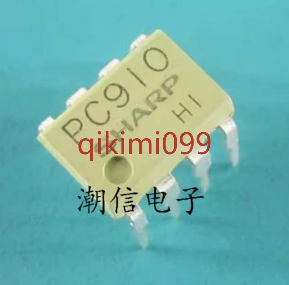5 PCS NEW Sharp high-speed optocoupler PC910 [DIP-8 direct insertion] - Image 1 of 2
