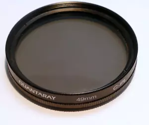 Quantaray 49mm Lens Filter Polarizer C-PL Circular made in Japan - Picture 1 of 9