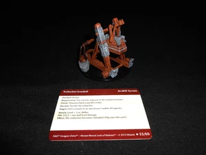 Trebuchet D&D Miniature Lords of Madness mini Dungeons Dragons Pathfinder - Picture 1 of 2