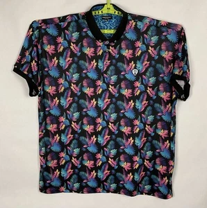Mad Chuck Polo Shirt Size 4XL Golf Multicolored Button Down Collar Men’s 60” - Picture 1 of 11