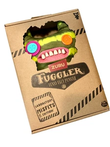 Fuggler Funny Ugly Monster Indecisive Monster Laboratory Misfits 9" Green - Picture 1 of 9