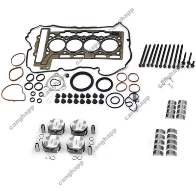 Engine overhaul rebuild kit for R55 R56 N12 N16 1.6L Φ77mm 11:1 - Image 1 of 4