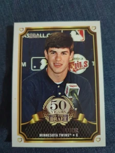 2014 Topps #50YD-1 Joe Mauer 50 Years of the Draft Minnesota Twins MLB Card  - Picture 1 of 2