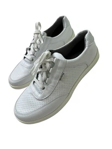 SAS Damenschuhe sportlich Lux weiß Perforationen Gehen bequem brandneu Größe 10 - Bild 1 von 11