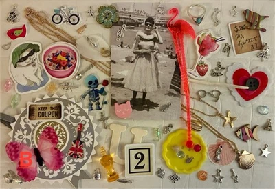 Lotes de arte de 4 dijes de pegatinas de cajón de chatarra modernos de colección (tú eliges cuál) 50-70 un. Foto 1 de 4