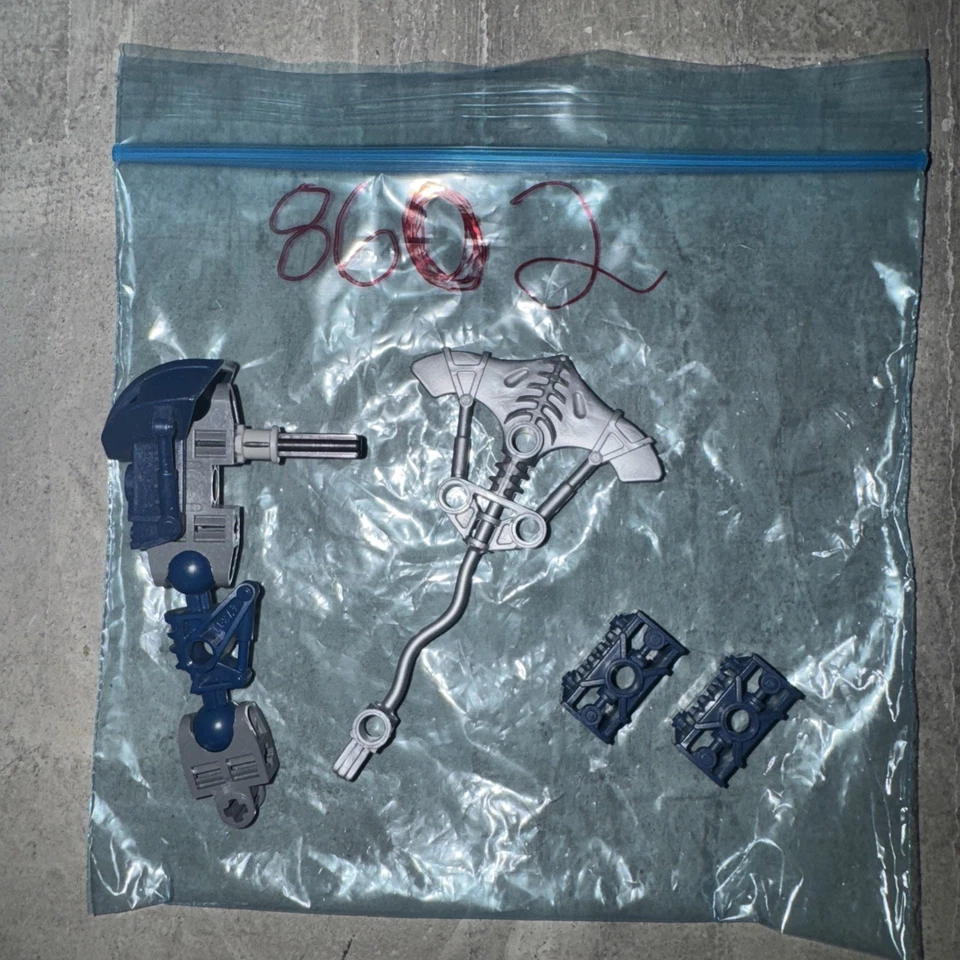 LEGO Bionicle 8602 Toa Metru Nokama, детали неполные - Изображение 1 из 1