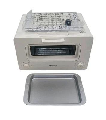 BALMUDA The TOASTER K01M-WS Oven Steam Toaster - White) Has Dent!! - Image 1 of 4