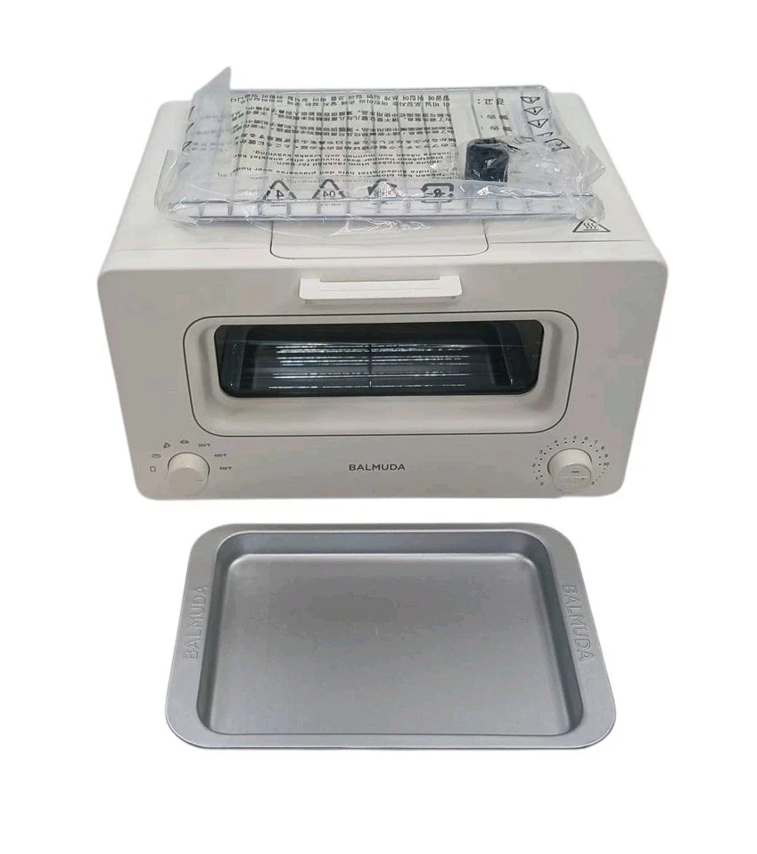 BALMUDA La Tostadora K01M-WS - Horno Tostadora de Vapor - Blanco) ¡Tiene Abolladura!! Foto 1 de 4