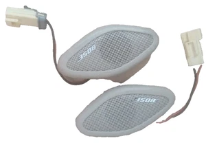 🔥07-14 Silverado Sierra Front Left/Right TWEETER RADIO SPEAKER SET BOSE GRAY - Picture 1 of 5