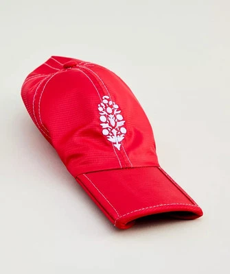 NEW Free People FP Movement On The Run Packable Baseball Cap w/ Travel Bag Hat - Image 1 of 4