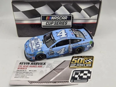 1/24 2020 Kevin Harvick #4 Busch Light #YourFaceHere Darlington Win Mustang Foto 1 de 4