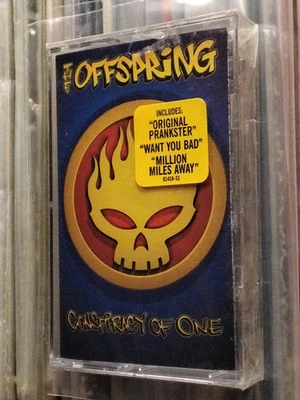 ORIGINAL OFFSPRING CONSPIRACY OF ONE CASSETTE USA EDITION HYPE STICKER SEALED - Image 1 of 4
