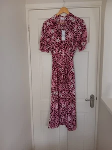 Primark Pink floral dress size 12 NWT - Picture 1 of 4
