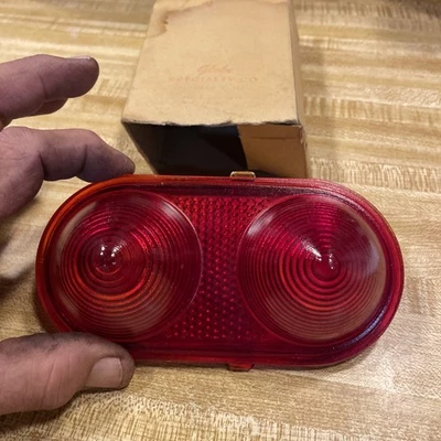 1950/52 Buick GLASS TAILLIGHTS GLOBE NOS Special/￼ Roadmaster #5939073 - Image 1 of 3