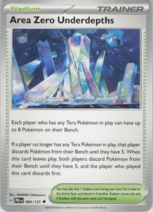 Area Zero Underdepths Uncommon SV: Prismatic Evolutions 094/131 NM Normal - Picture 1 of 2