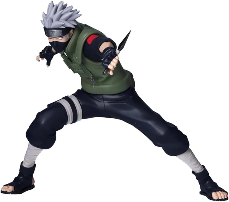 BOX ROTTO NARUTO Figura HATAKE KAKASHI VOL 2 Serie VIBRATION STARS BANPRESTO