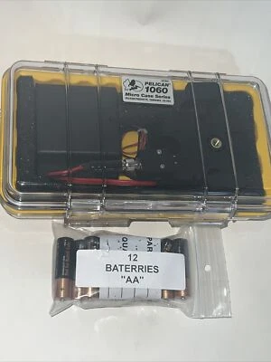 Pelican 1060 Micro Case (Clear Yellow) Complete Kit. New & Free Shipping - Image 1 of 4