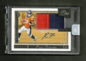 2018 Panini One #24 Royce Freeman Rookie Patch Auto /199 Chicago Bears - Bild 1 von 3