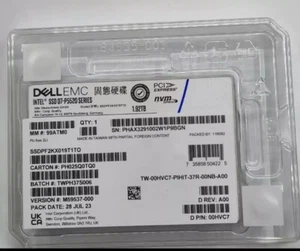 DELL EMC 1.92TB Intel SSD DC P5520 Series NVME U.2 2.5" SSDPF2KX019T1TO 1920 GB - Afbeelding 1 van 4