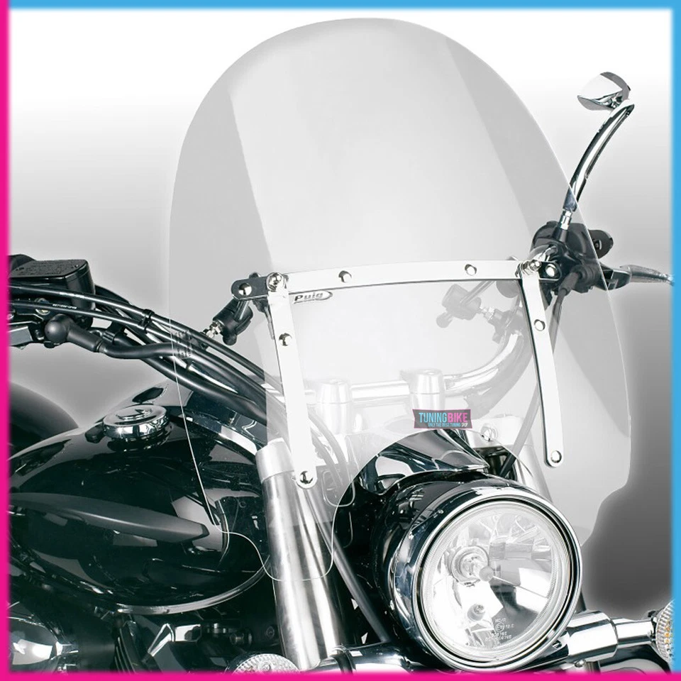 PUIG PARABRISAS PERSONALIZADO DAYTONA III HYOSUNG GV650 AQUILA 2006 TRANSPARENTE Foto 1 de 1