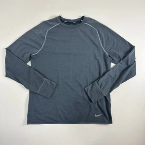 NIKE SPRINT CREW MAGLIA RUNNING UOMO MANICA LUNGA GRANDE ALLENAMENTO PALESTRA ATTIVA - Foto 1 di 9