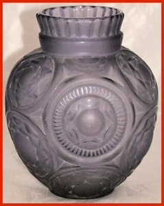 Vaso in vetro blu Sabino modello Rosaces 7023 - Foto 1 di 6